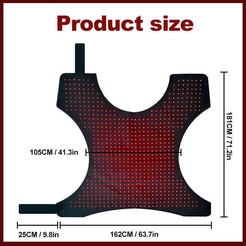 Advanced Full-Body Equine Red Light Therapy Blanket - PbmEquine