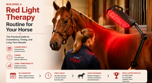 Building a Red Light Therapy Routine for Your Horse: The Practical Guide to Consistency, Timing, and Long-Term Results