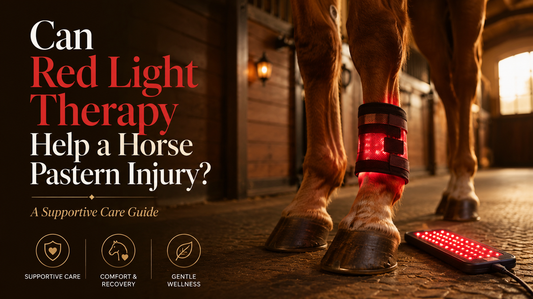 Can Red Light Therapy Help a Horse Pastern Injury