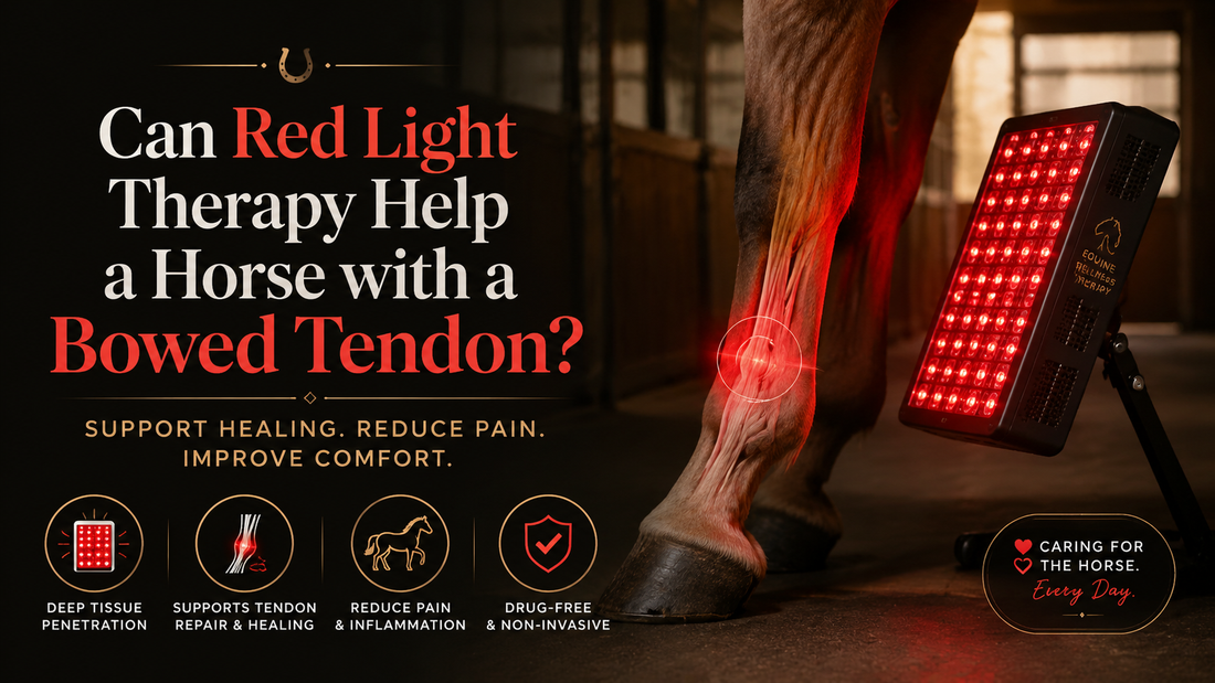 Can Red Light Therapy Help a Horse with a Bowed Tendon