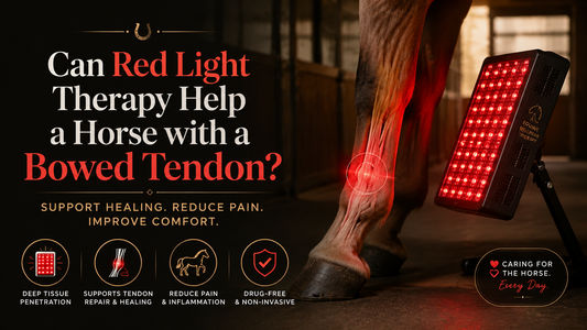 Can Red Light Therapy Help a Horse with a Bowed Tendon
