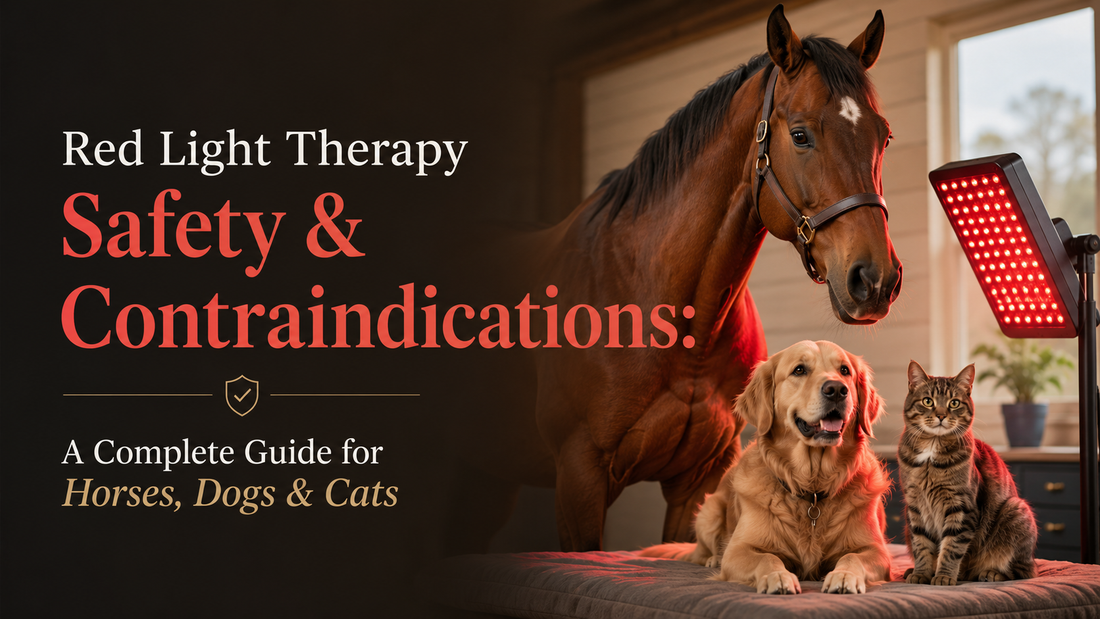 Red Light Therapy Safety & Contraindications: A Complete Guide for Horses, Dogs & Cats