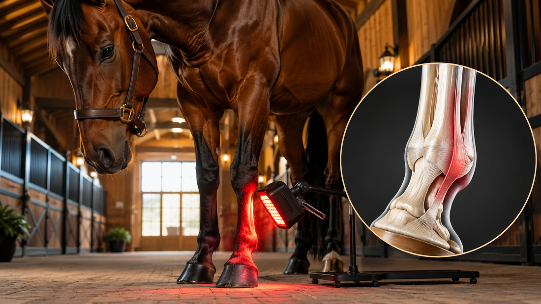 Red Light Therapy for Collateral Ligament Injuries in Horses: Why the Location Changes Everything