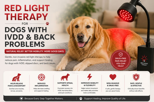 Red Light Therapy for Dogs with IVDD & Back Problems
