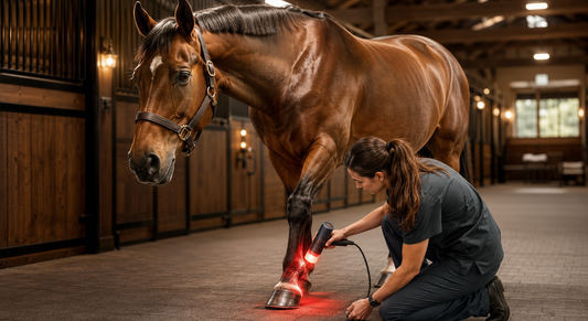 Red Light Therapy for Hoof Cracks in Horses Why the Crack Is Dead Tissue and the Fix Is Your Farrier