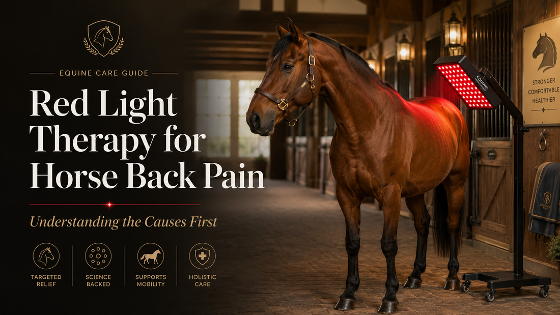 Red Light Therapy for Horse Back Pain
