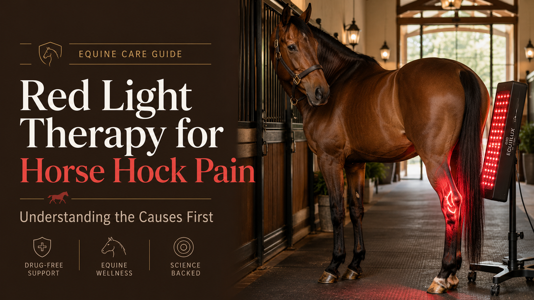 Red Light Therapy for Horse Hock Pain