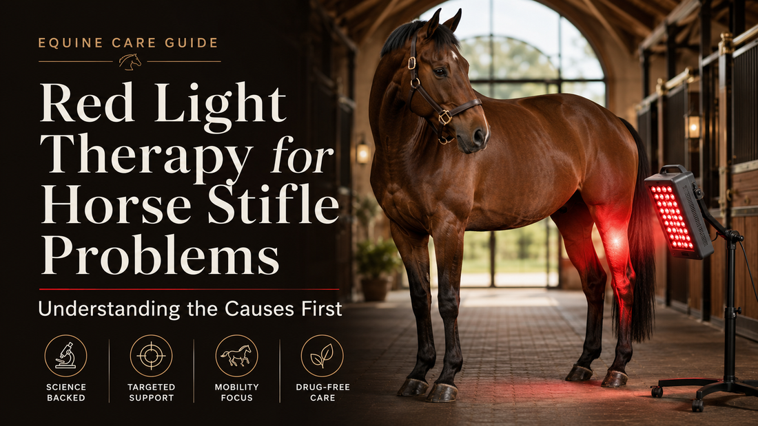 Red Light Therapy for Horse Stifle Problems: Understanding the Causes First