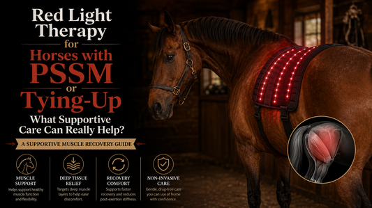 Red Light Therapy for Horses with PSSM or Tying-Up: What a Light Can't Change
