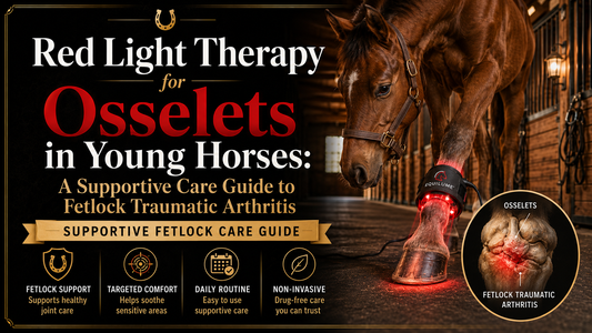 Red Light Therapy for Osselets in Young Horses: A Supportive Care Guide to Fetlock Traumatic Arthritis
