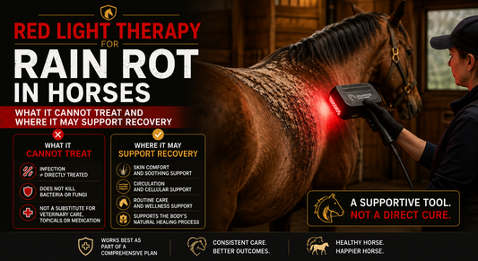 Red Light Therapy for Rain Rot in Horses: What It Cannot Treat and Where It May Support Recovery