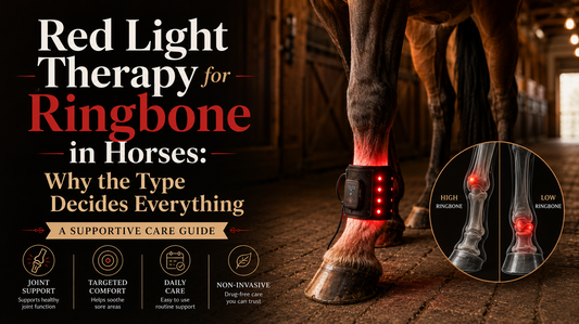 Red Light Therapy for Ringbone in Horses: Why the Type Decides Everything