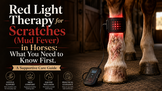 Red Light Therapy for Scratches (Mud Fever) in Horses: What You Need to Know First
