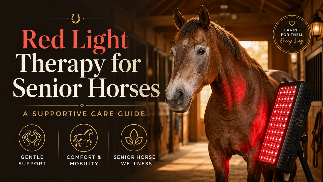 Red Light Therapy for Senior Horses