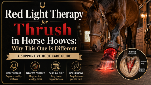 Red Light Therapy for Thrush in Horse Hooves: Why This One Is Different