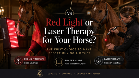 Red Light or Laser Therapy for Your Horse