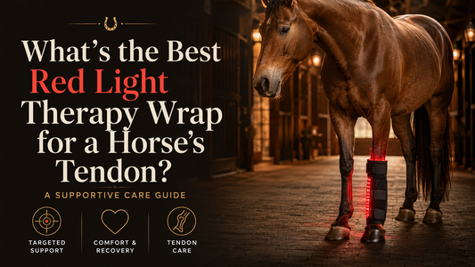 What's the Best Red Light Therapy Wrap for a Horse's Tendon