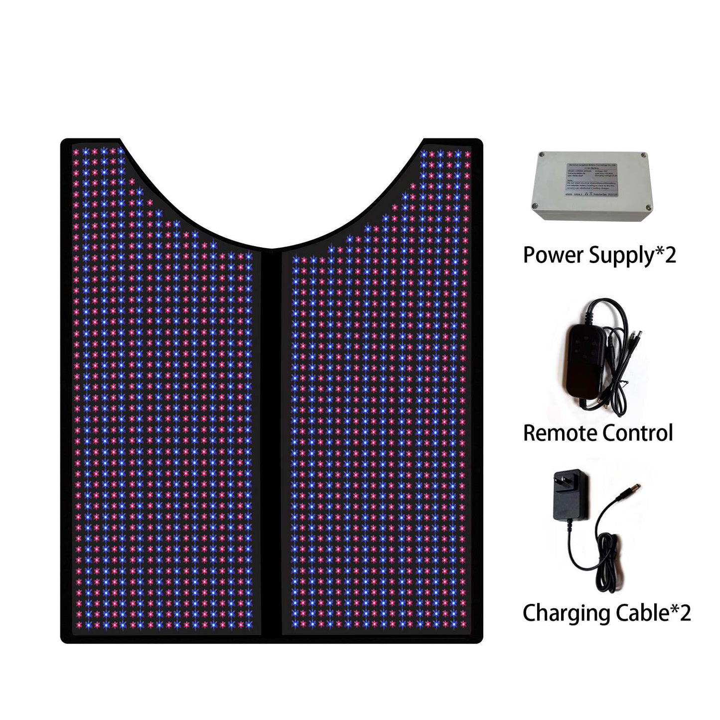 Full body Blanket with Blue light Therapy Pad for Horses