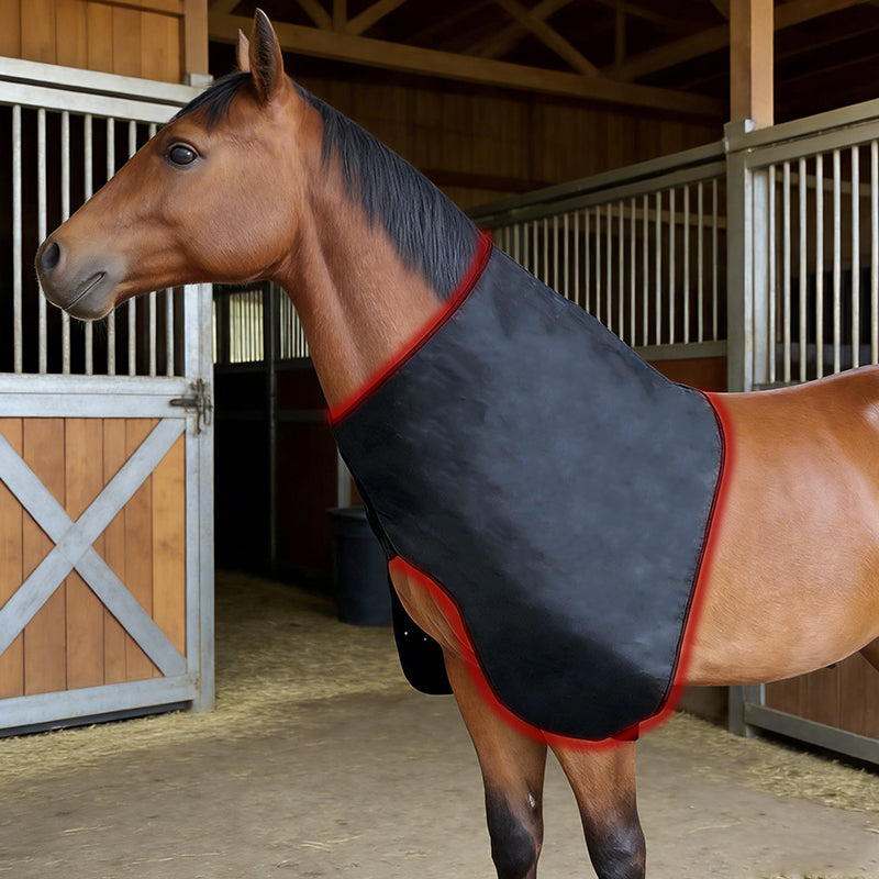 LED Infrared Red Light Therapy for Equine Neck