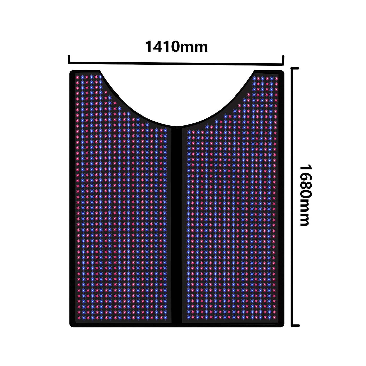 Full body Blanket with Blue light Therapy Pad for Horses