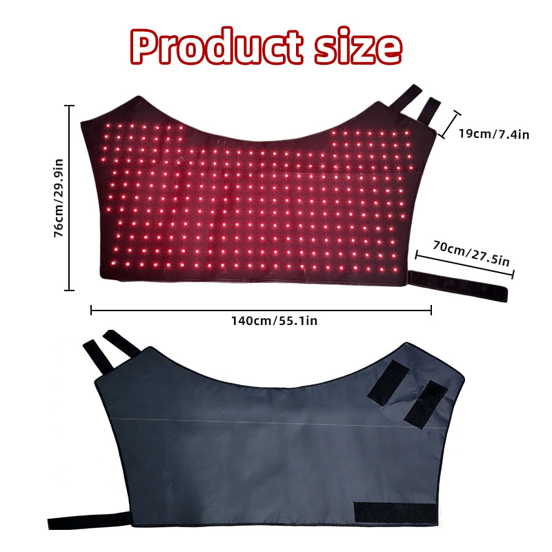 LED Infrared Red Light Therapy for Equine Neck