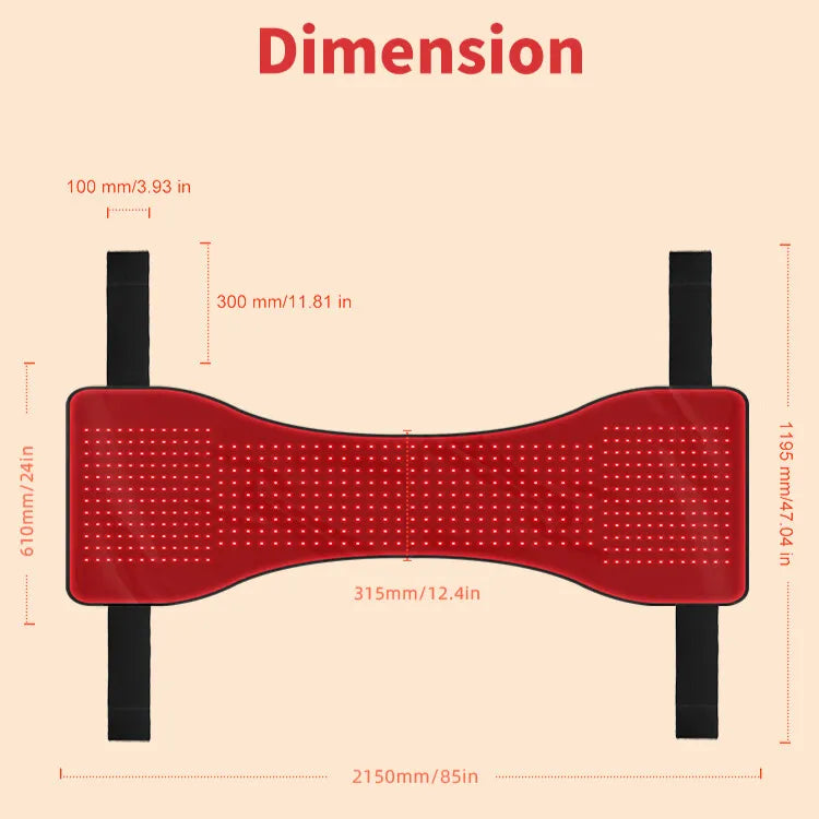 Red Light Therapy Hip and Shoulder Wrap Pad for Horses â€“ ClinicPBM