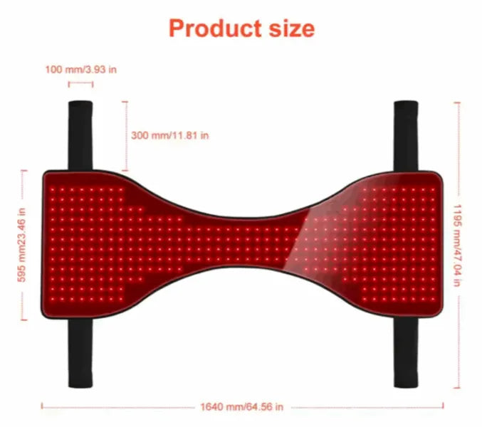 Red Light Therapy Hip and Shoulder Wrap Pad for Horses â€“ ClinicPBM